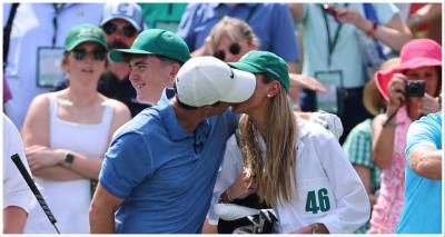 Pictures: Rory McIlroy packs on PDA with Erica Stoll at Masters Par 3 Contest